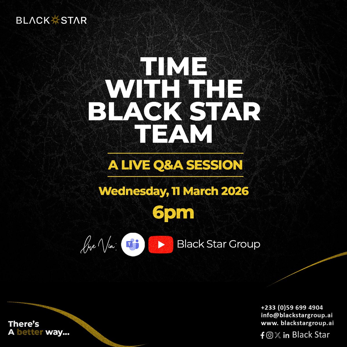 Black Star Group tweet media