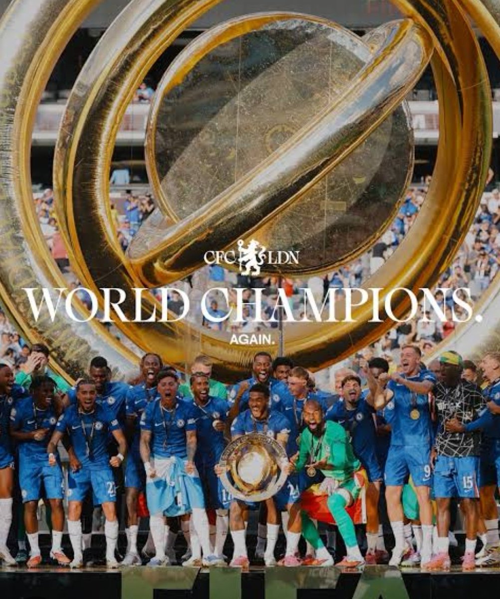hunriez's tweet photo. @Tunnykvng Happy 121st birthday CFC 💙 💙 💙
World Champions!!! https://t.co/2GVerMAV8i