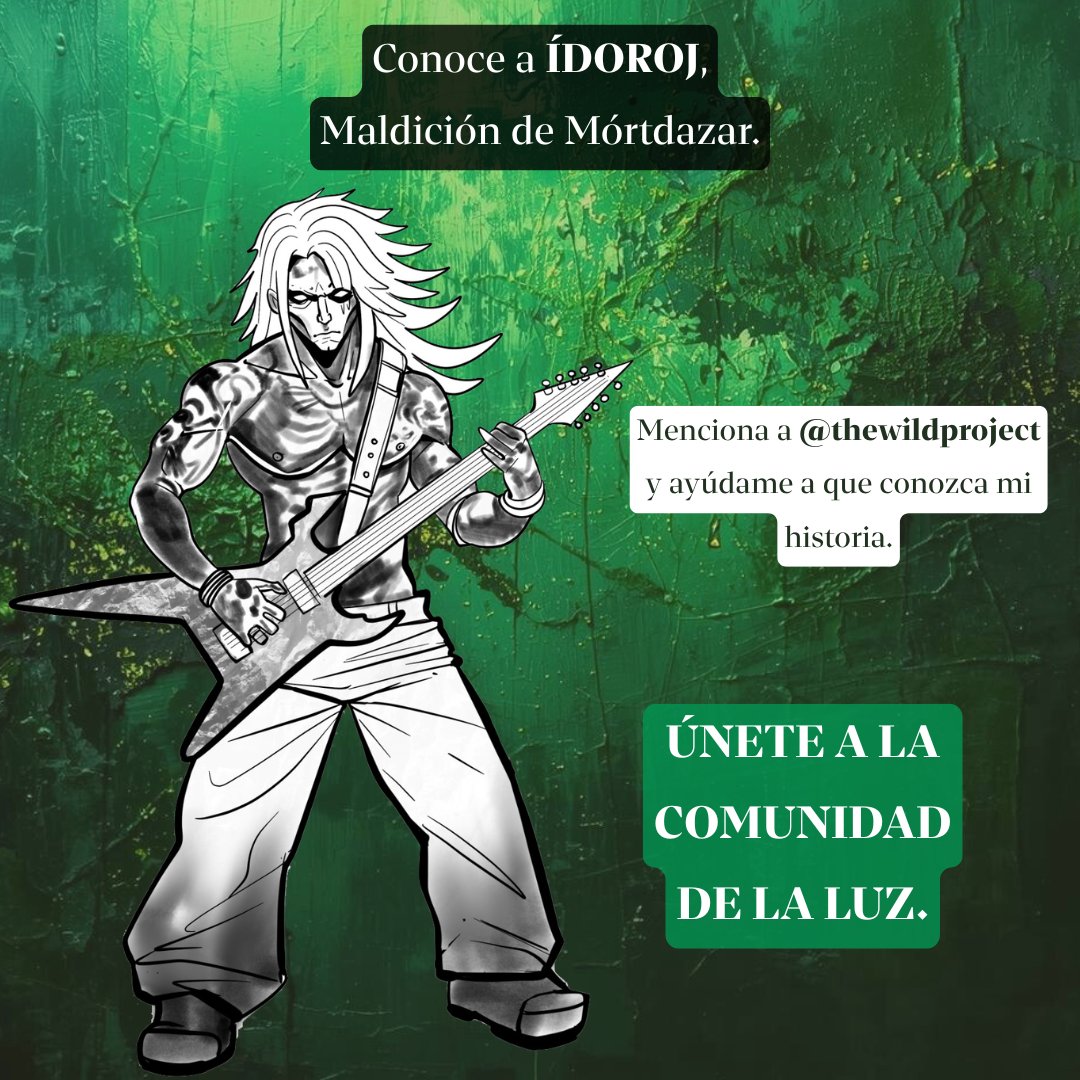 mrrdreamland's tweet image. Me gustaría presentaros a uno de los personajes de mi saga literaria, inspirado en el gran @JordiWild, uno de mis youtubers favoritos.

Ayúdame a que esta publicación llegue a Jordi y que pueda conocer mi historia.

Muchas gracias 😊.

#jordiwild #thewildproject #youtuber #twitch