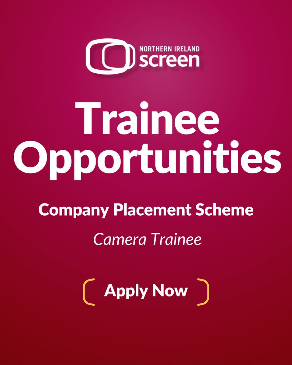 NIScreen's tweet image. 📣 Trainee Opportunity!

Sunbelt Rentals is seeking a Camera Trainee in Belfast as part of the Northern Ireland Screen Company Placement Scheme.

⏰ Deadline: Wednesday 18th March 2026 at 13:00

👉 Apply here:  ow.ly/taj150YmYM6

#NIScreen
#ScreenSkills
#Training