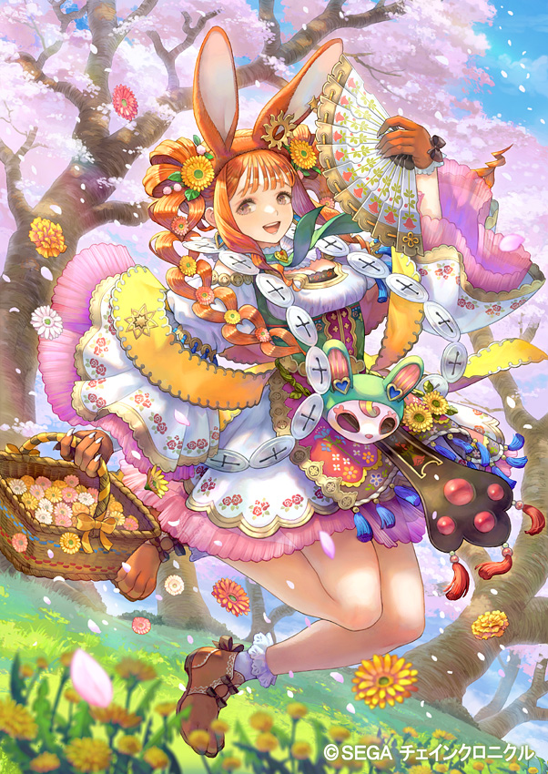 チェインクロニクルにて『春陽の魔法少女 ディルマ』を描かせていただきました！
ifディルマらしい花言葉の花を選んで散りばめてみました
よろしくお願いいたします～！