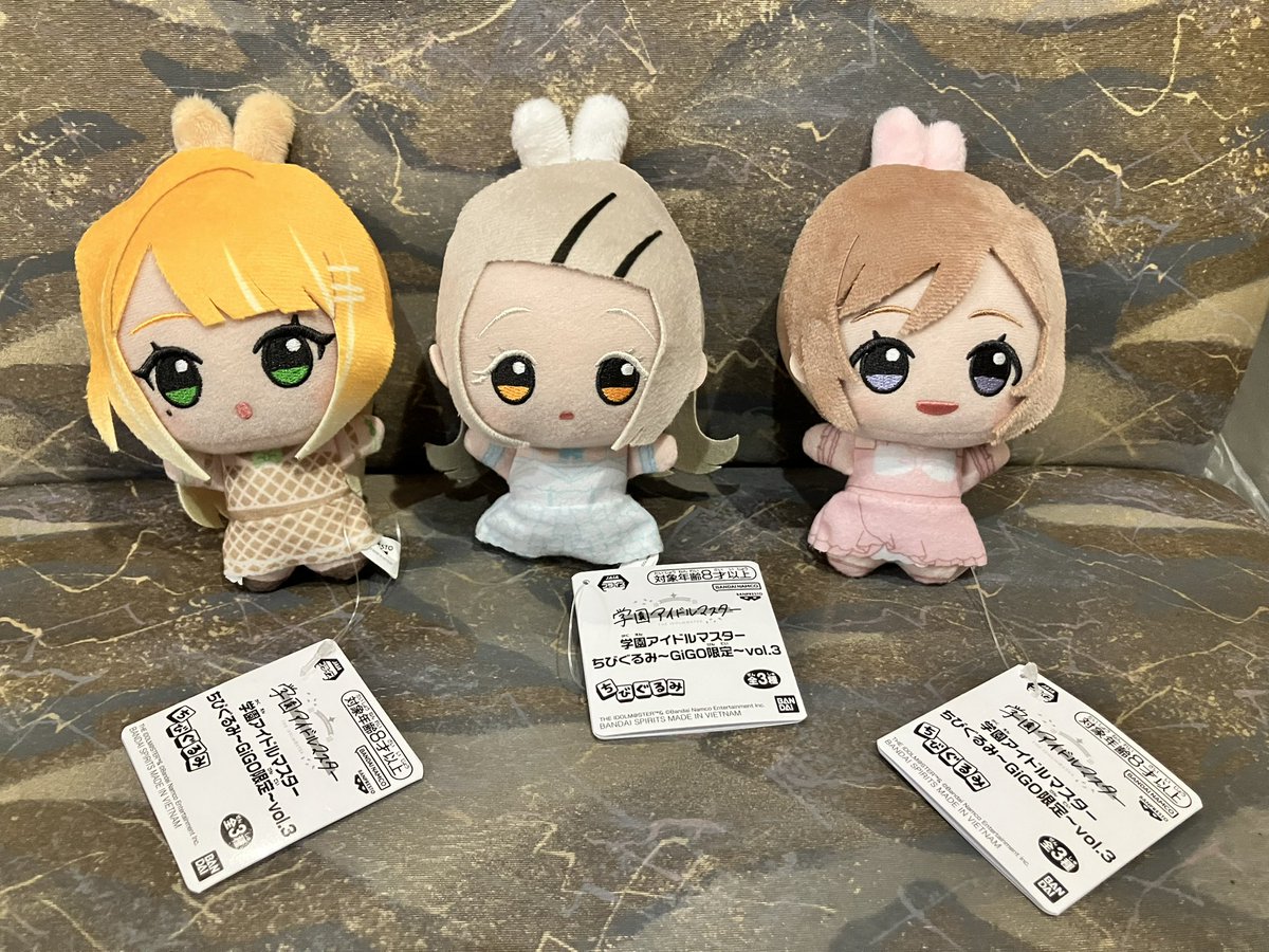 ✨景品入荷予定情報 ✨ ・学園アイドルマスター ちびぐるみ～GiGO 