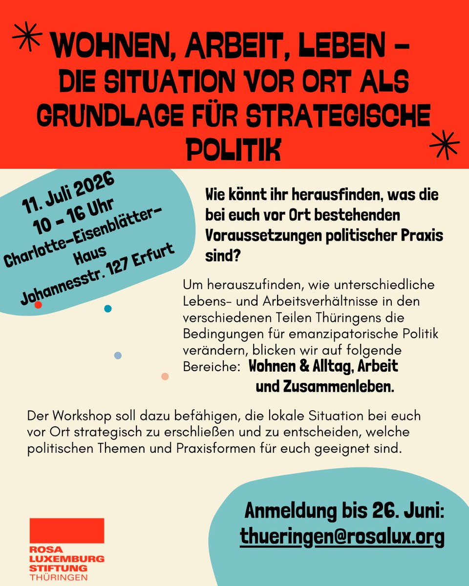 Rosa-Luxemburg-Stiftung Thüringen tweet media