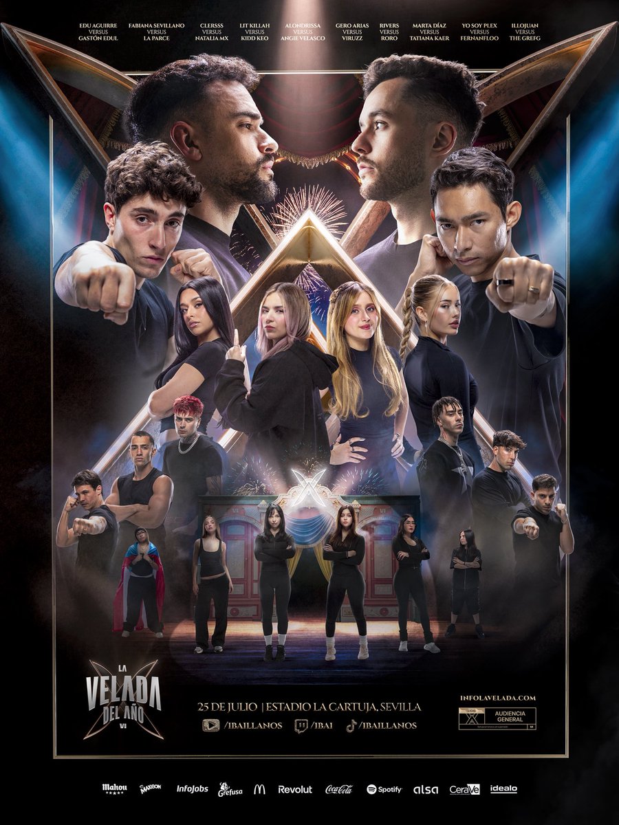 Estoy viendo a mucha gente diciendo que no conocen a nadie de los que pelean, Pfff! por Dios! yo que soy un viejo conozco a todos excepto y te soy sincero a Gero Arias y Tatiana Kaer. No te creo que no conozcas a nadie sólo quieres llamar la atención #LVDA6