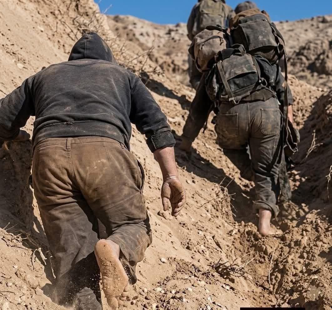 شباب غزة عندما خذلتهم أمتهم يتصدون للعدوان والإبادة وهم حفاة الأقدام