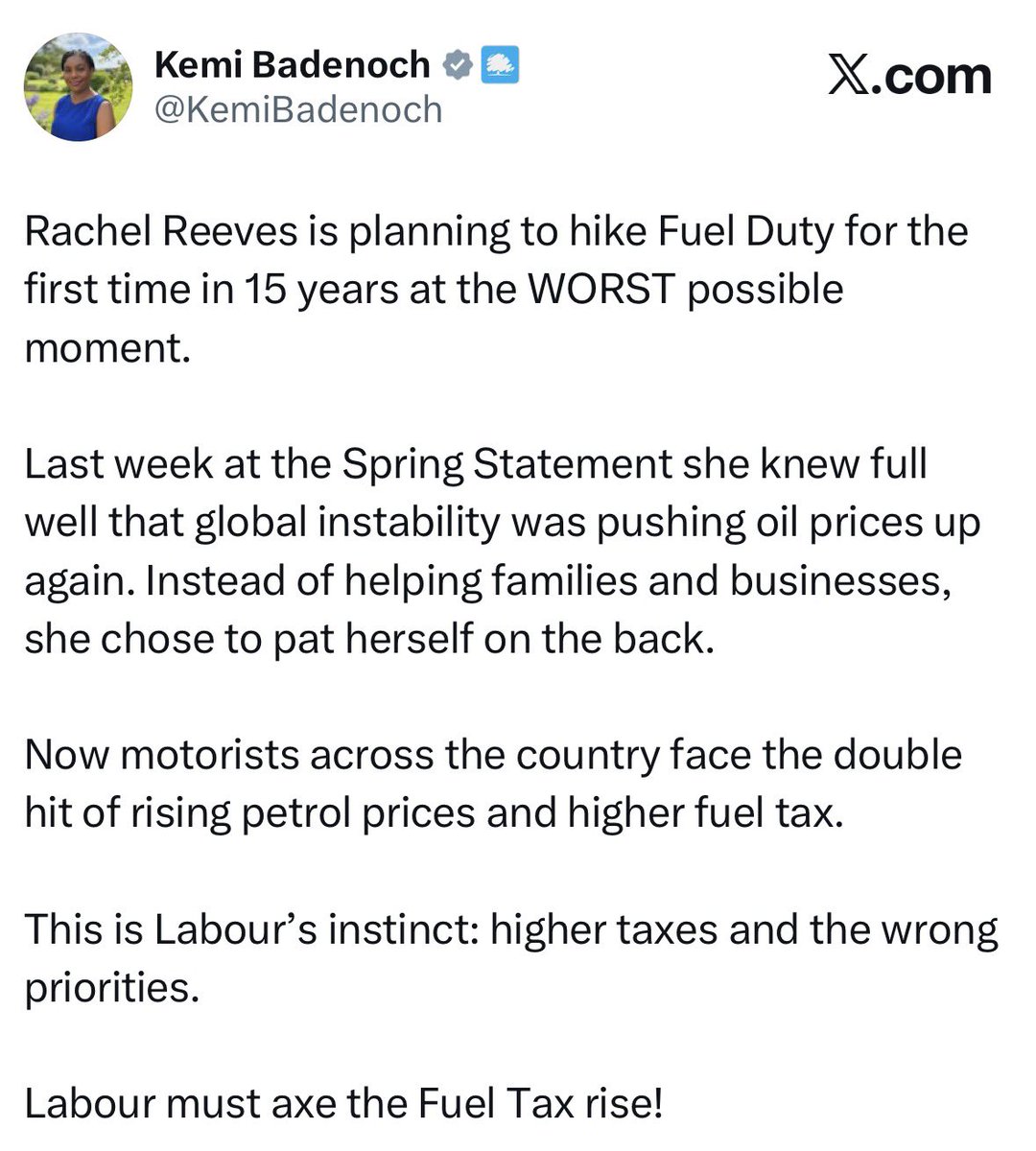 EJ_McGuinness's tweet photo. .@RobertJenrick behind @KemiBadenoch again! 

Reform really stumbling in grabbing momentum because, when it really matters, they are populists without a real plan. https://t.co/Erk7XIZmM6