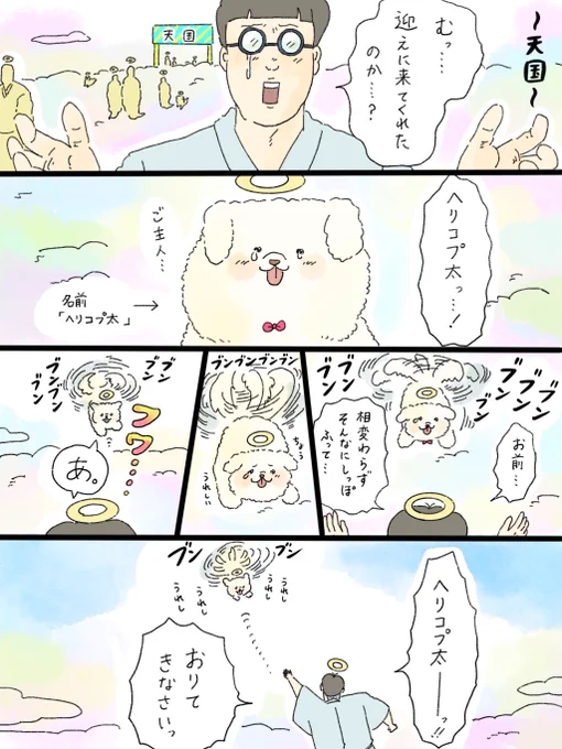 天国での暮らしはどうですか「喜びのヘリコプター」(1/2) 