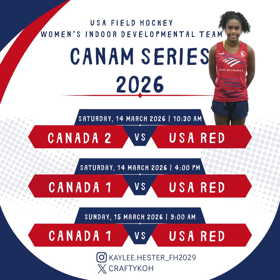 CraftyKOH's tweet photo. Excited for the opportunity to play in my 1st CanAm Indoor Series this weekend! #ThankfulGratefulBlessed #TakeTheLeap #GrowTheGame #BusyGettingBetter https://t.co/tObXDYXATo