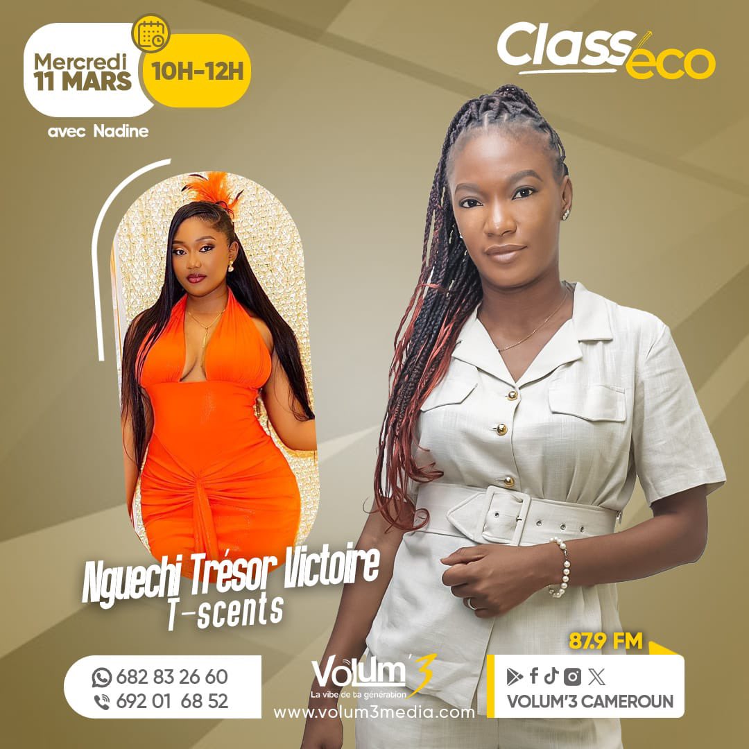 VictoireTN's tweet photo. J'ai l'honneur d'être invitée demain aux locaux de la radio volume 3, pour parler de mon parcours entrepreneurial as a
Young career orientated woman, l'émission commence à 10h, 87,9 FM ! Let's go https://t.co/awj9GEMUpI