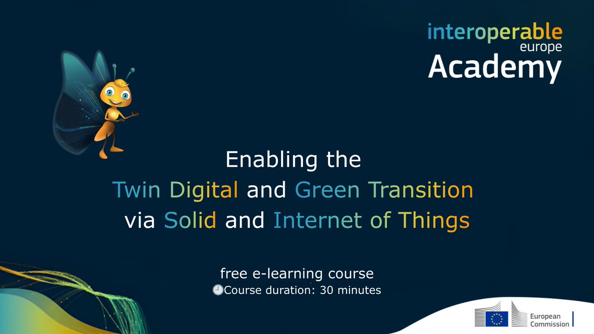 InteroperableEU's tweet image. Interested in turning #PersonalData into societal,🌳environmental and economic benefits?

The #InteroperableEuropeAcademy gives you a better understanding on using and sharing citizen-generated data streams for the public good.
 
Start learning here!
👉 link.europa.eu/WbrhTy