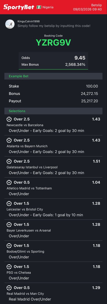 CALBET TIPS tweet media