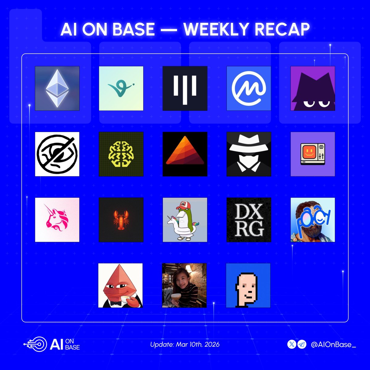 AI on Base tweet media