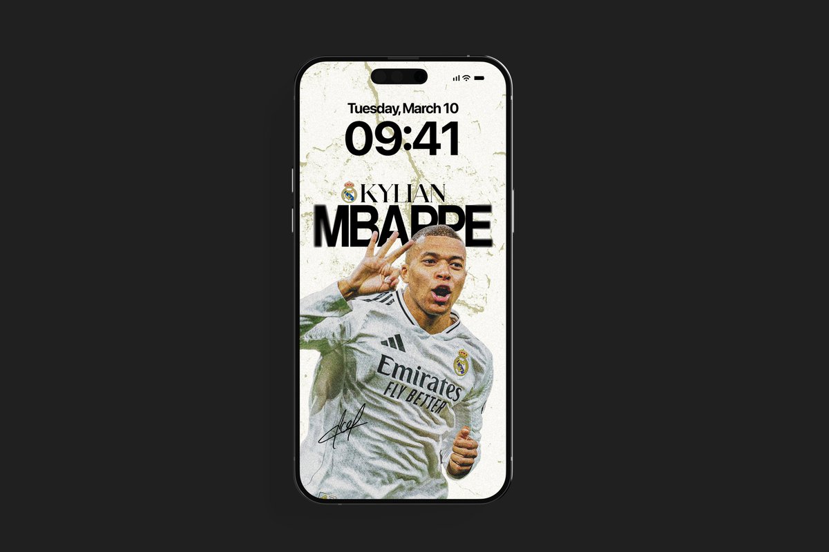 futbolcanvas's tweet photo. Kylian Mbappe Iphone Wallpaper 4K 📲 #mbappe #realmadrid #laliga #wallpaper #iphonewallpaper #uefachampionsleague https://t.co/onmGF47KOs