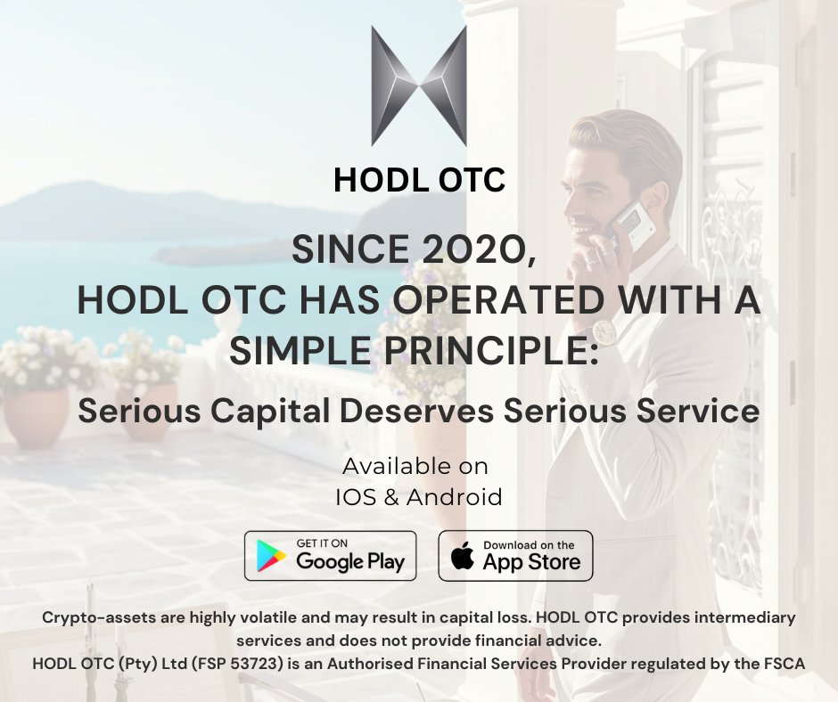 Trust is earned quietly. Since 2020, HODL OTC has served clients who expect more than just a trading platform. We deliver professional digital asset execution with institutional standards, discretion, and white-glove service. Because when capital matters, who you trust matters.