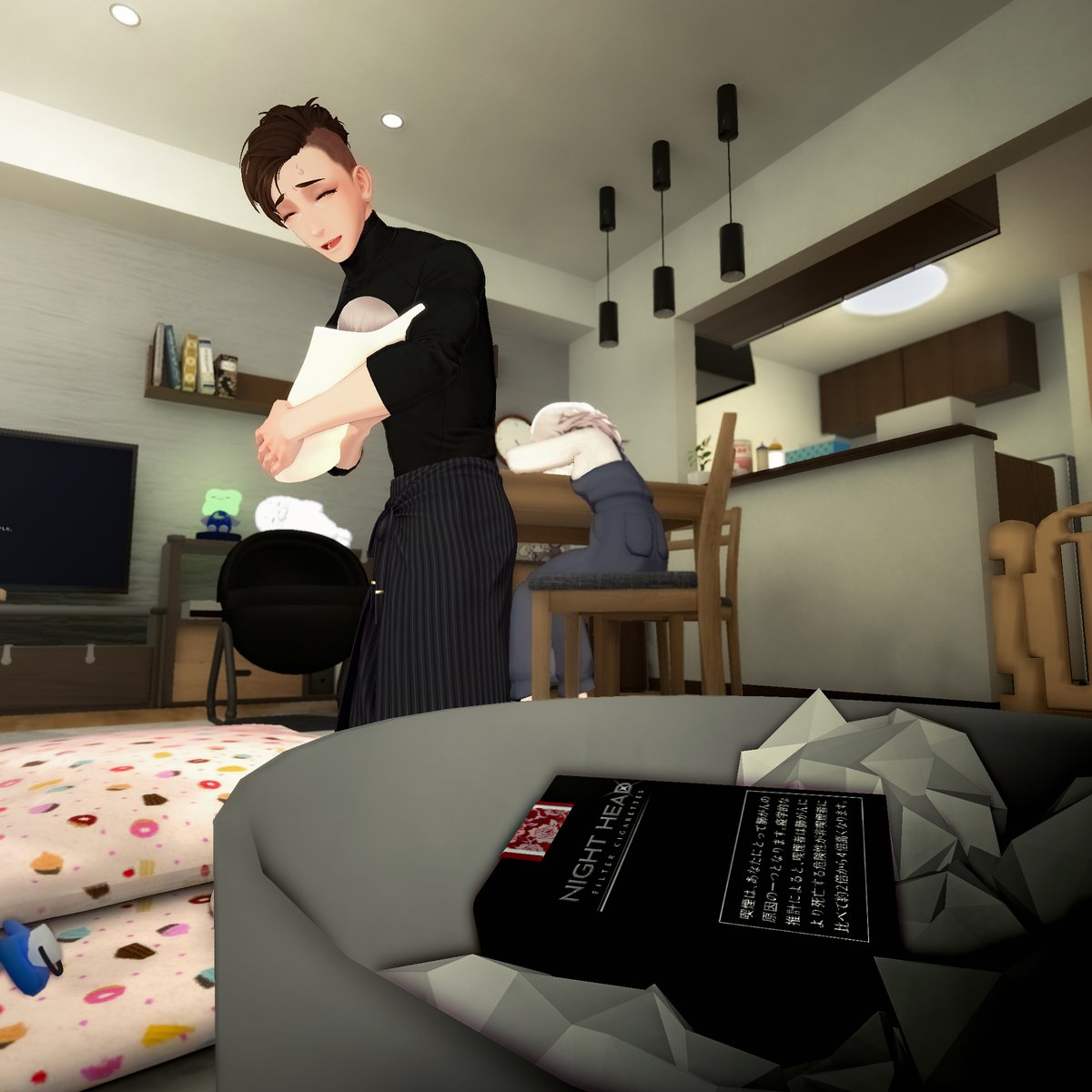 「元気に育って欲しいから」
 #第十一回VRC感情の解釈フォトコン