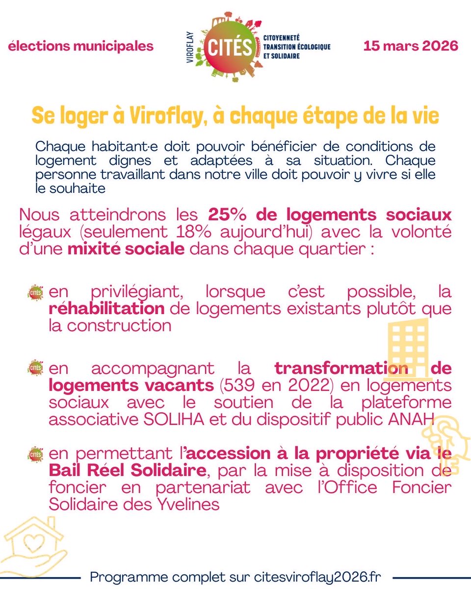 2026Cites's tweet photo. Se loger à Viroflay, à chaque étape de la vie

Retrouvez notre programme complet sur notre site : https://t.co/gWMCLQlrNR

🏢🏠🔑 https://t.co/CZo9KaI6st