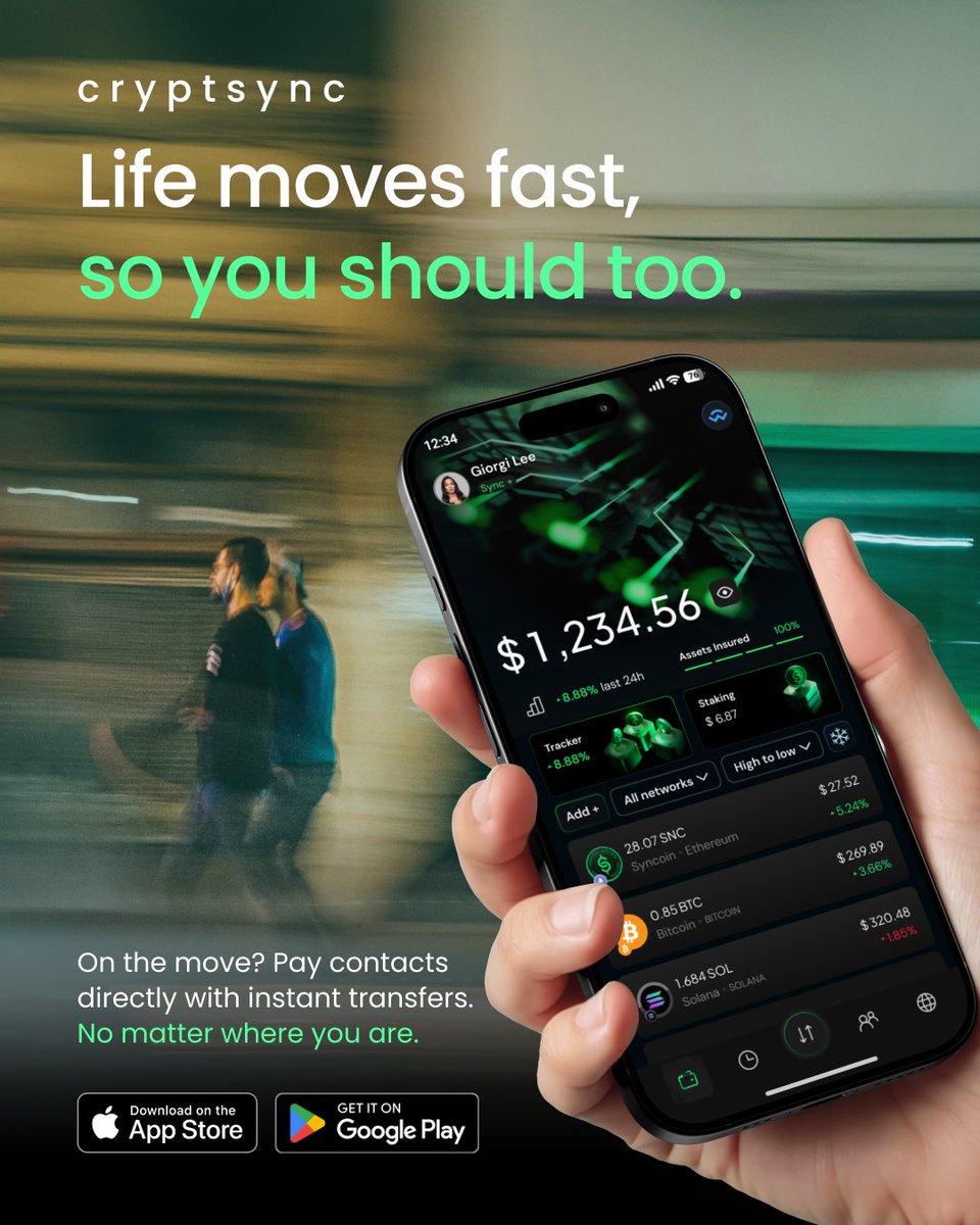 CryptSync tweet media