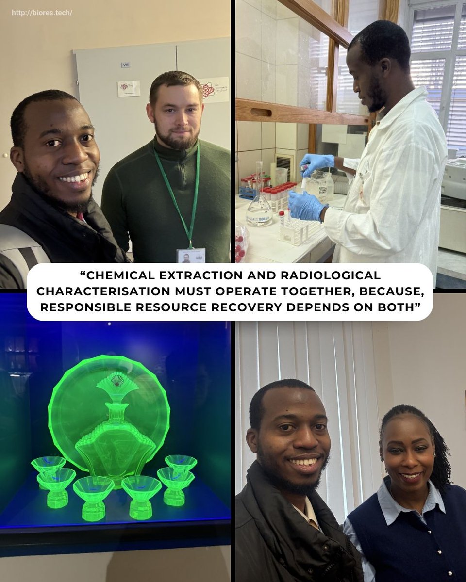 BioRes_Tech's tweet photo. 🔬 BRT PhD student AbdulAzeez Shobajo completed an @EUErasmusPlus traineeship at the Institute of Nuclear Chemistry and Technology in Warsaw, gaining hands-on experience with ICP-OES, alpha and gamma spectrometry, and rare earth element analysis!
🔗https://t.co/2jgL27cZNQ https://t.co/u8PQfUO42l