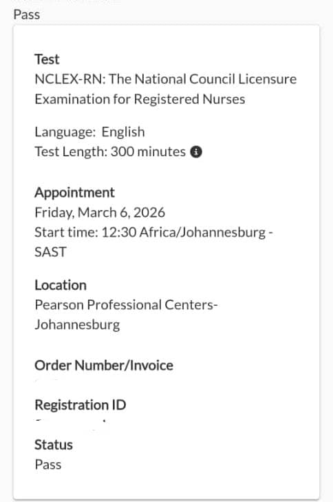 CleoSitambuli1's tweet image. I'm officially a United States Registered Nurse after an intense 5 hours Exam, American Licensure 
Cleo Sitambuli USRN 🇺🇸 CARN 🇨🇦 ZRN 🇿🇲 BSC❤️
Illinois board Certified ❤️🔥