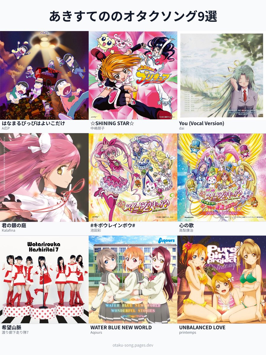 あきすての tweet media
