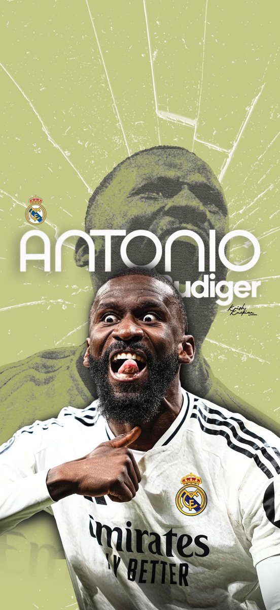 futbolcanvas's tweet photo. Antonio Rudiger Iphone Wallpaper 4K 📲 #rudiger #realmadrid #laliga #wallpaper #iphonewallpaper #uefachampionsleague https://t.co/tm9rYquoBe