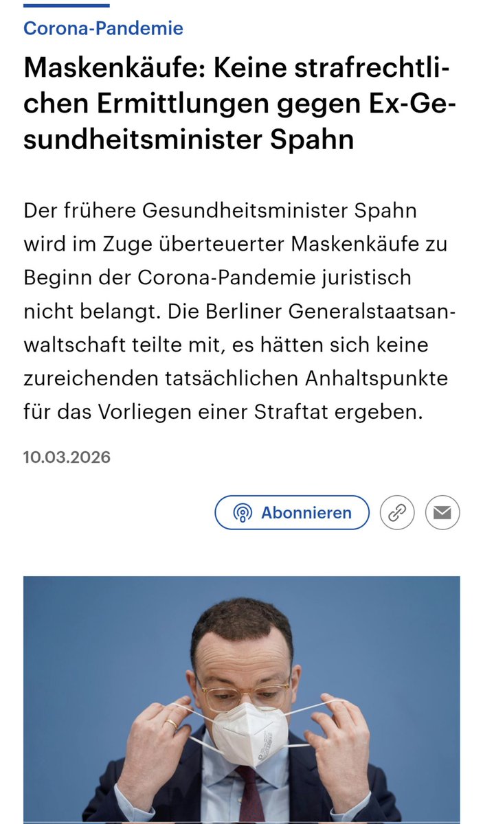 Kurze Erinnerung daran, dass Michael Ballweg wegen der "Steuerhinterziehung" bei zwei Produkten für seinen Hund in Höhe von  11,42 Euro und 8,11 Euro 279 Tage in U-Haft saß.

Die Justiz derweil bei Milliarden mutmaßlich veruntreuter Steuergelder: