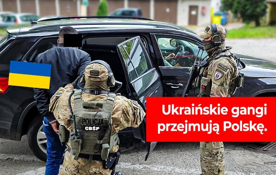 ⁨Ukraińskie gangi przejmują Polskę. Rozpychają się w polskim półświatku. 

Polska policja przeprowadziła jedną z największych operacji przeciwko zorganizowanej przestępczości narkotykowej w ostatnich latach. Centralne Biuro Śledcze Policji jednocześnie uderzyło w ponad 500