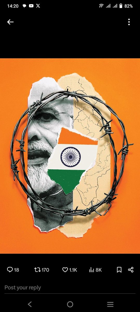 ArkamAli18's tweet photo. *#BREAKING: Bahrain has arrested an Indian spy cell , an Indian engineer, working for Israel Mossad, is currently in custody for allegedly providing Mossad with reconnaissance on strategic sites.
#INDAI 
#Bahrain 
#IRANWAR
#IsraelWAR https://t.co/gvyXluT3II