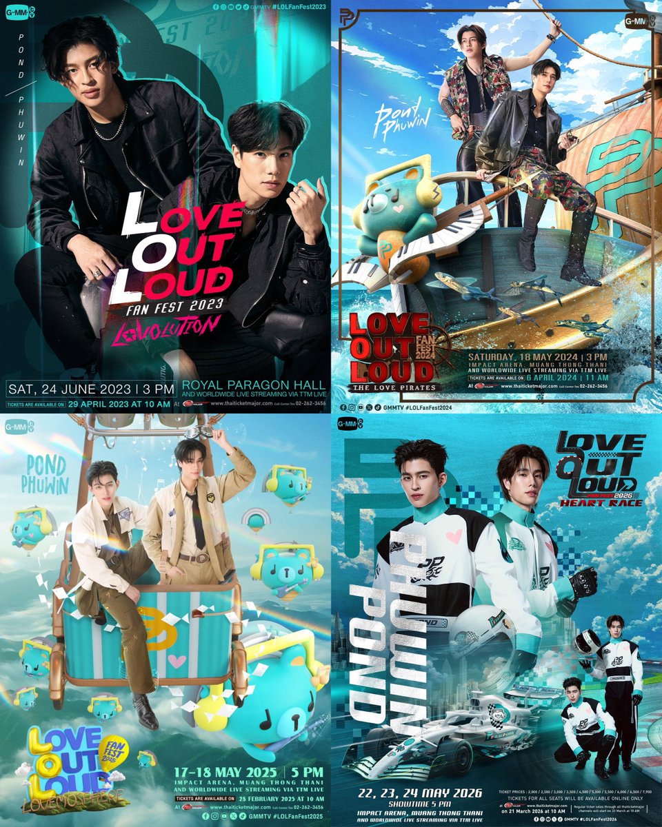LOL ปีที่ 4 ของปอนด์ภูวิน 🙌🏻🤟🏻
โตขึ้น หล่อขึ้นทุกปีเลยค้าบ 🥰 

#LOLFanFest2026 
#ปอนด์ภูวินทร์
