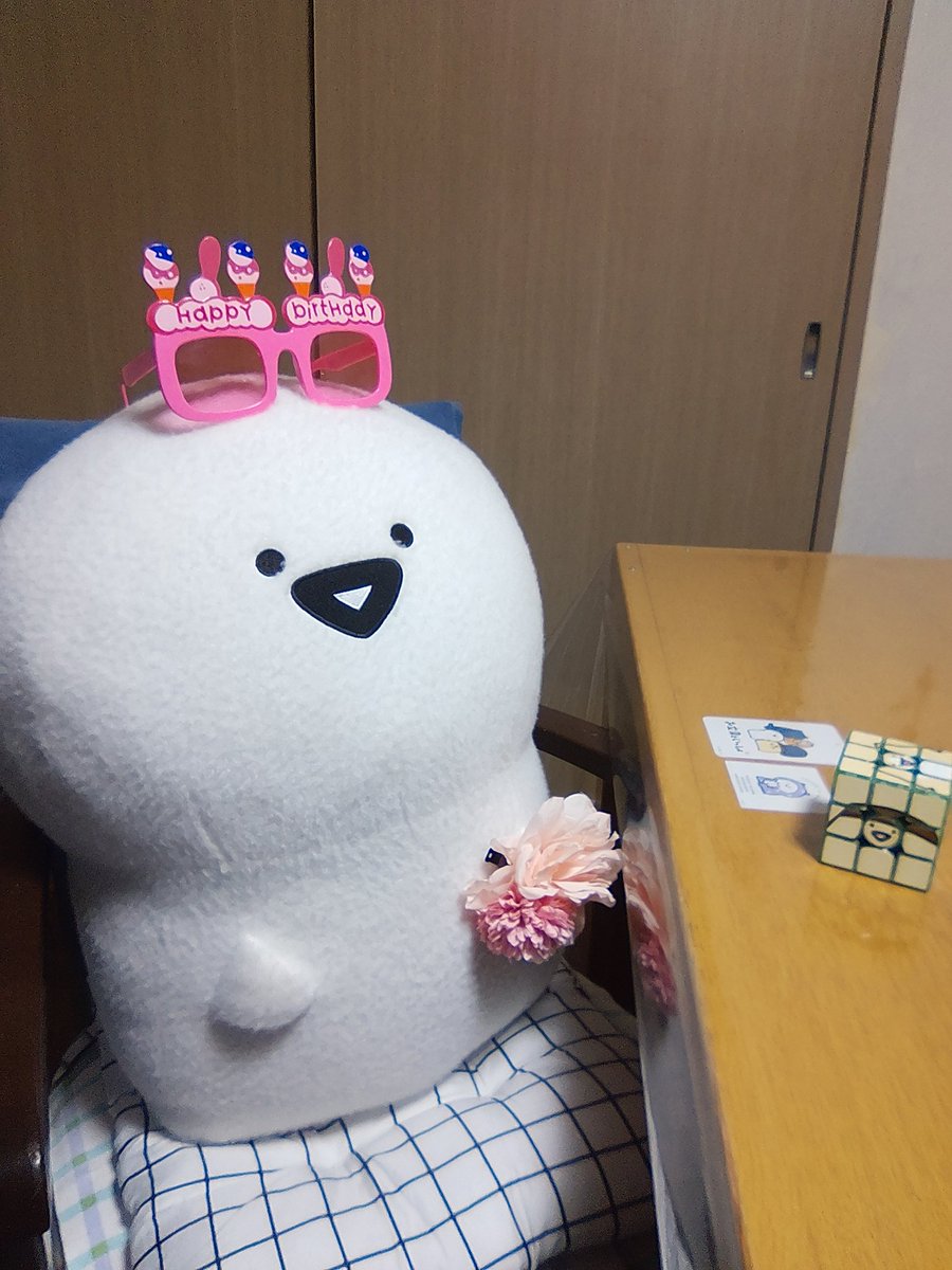 gamrin_kick's tweet photo. お文具さん（作者様）誕のソレおめでとうございます！
毎日いっしょにご飯食べてるこの子は家族です。
いつもありがとうございます。
これからも日々、健やかに過ごせますよう願っております。 https://t.co/ImjfhFWsrh