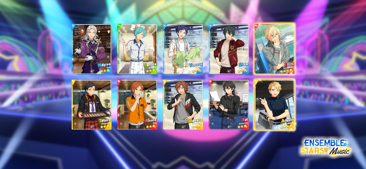 #Ensemble Stars!! Music#Come to See Idols' Shiniest Moments!