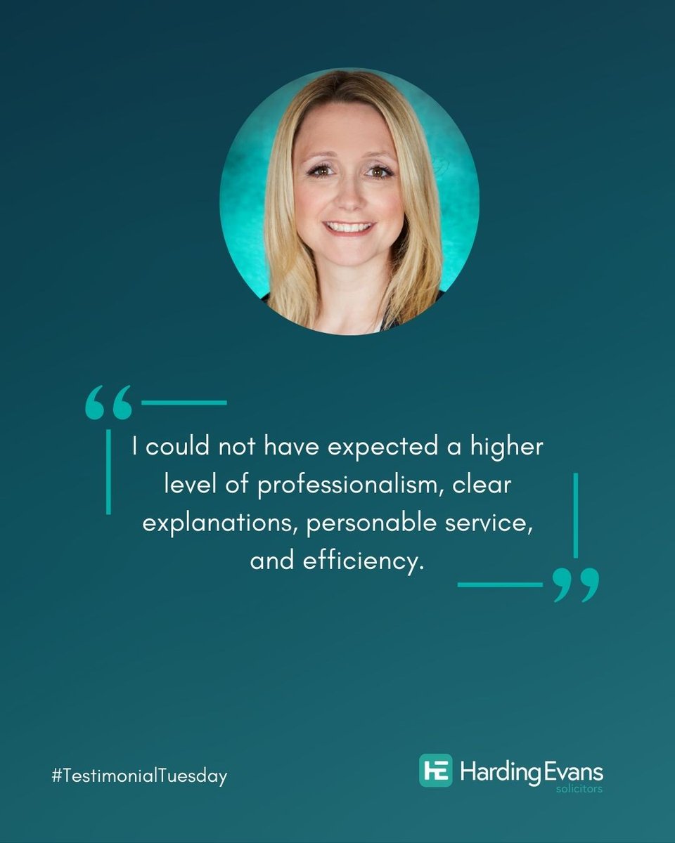 Harding Evans Solicitors tweet media