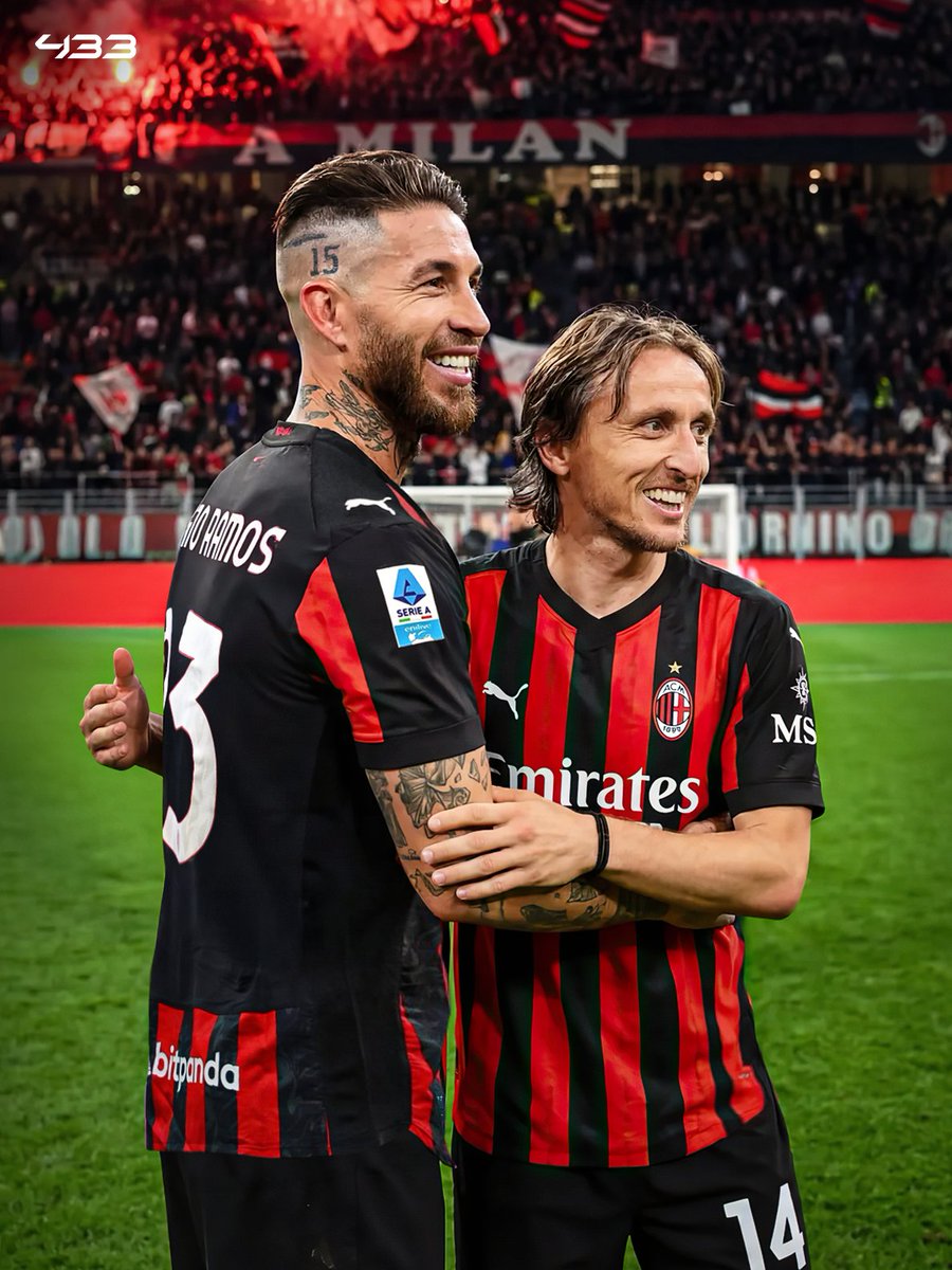 Sergio Ramos visiting San Siro for Modric got me thinking…

What if Milan reunited them? 🔴⚫👀