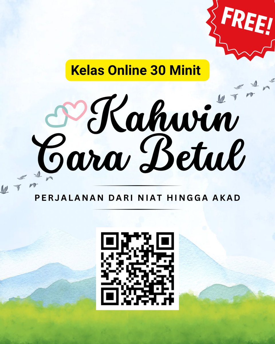 aimanazlan90's tweet photo. Kelas percuma. https://t.co/AgQzkxusUJ