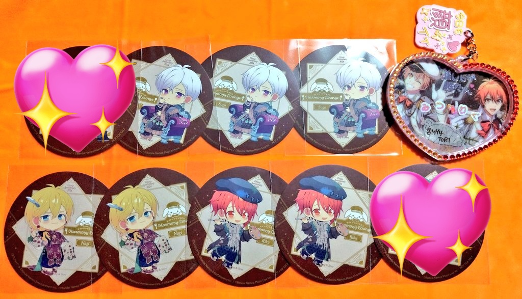 MY4TOR1's tweet photo. アイドリッシュセブン アイナナ
グッズ交換希望
アニカフェ グラッテ 特典
コースター  バーブロ 

譲
逢坂壮五
六弥ナギ
七瀬陸

求
コースター、バースデーブロマイド
和泉三月

コースター⇔バーブロ🉑

検索からでも
お気軽にお声掛け下さい🙇 https://t.co/Xj8HW7XjG7