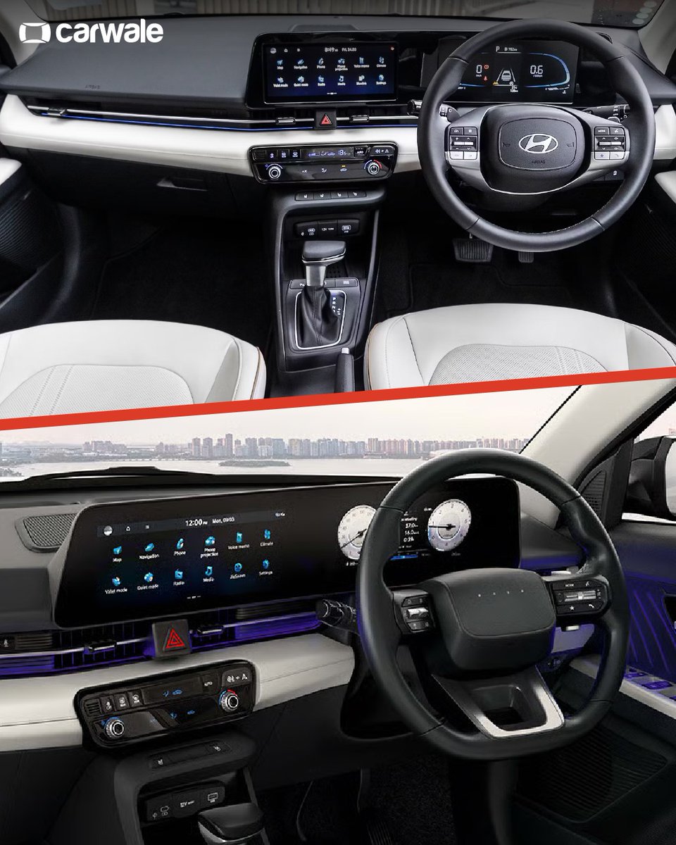 CarWale's tweet image. The #Hyundai #Verna has evolved with a sharper design, updated styling, and more modern elements compared to its predecessor. But how big is the transformation?

Swipe through to see the old vs new Hyundai Verna and tell us which design you like more. 👀👇

#carousel #cwphotos