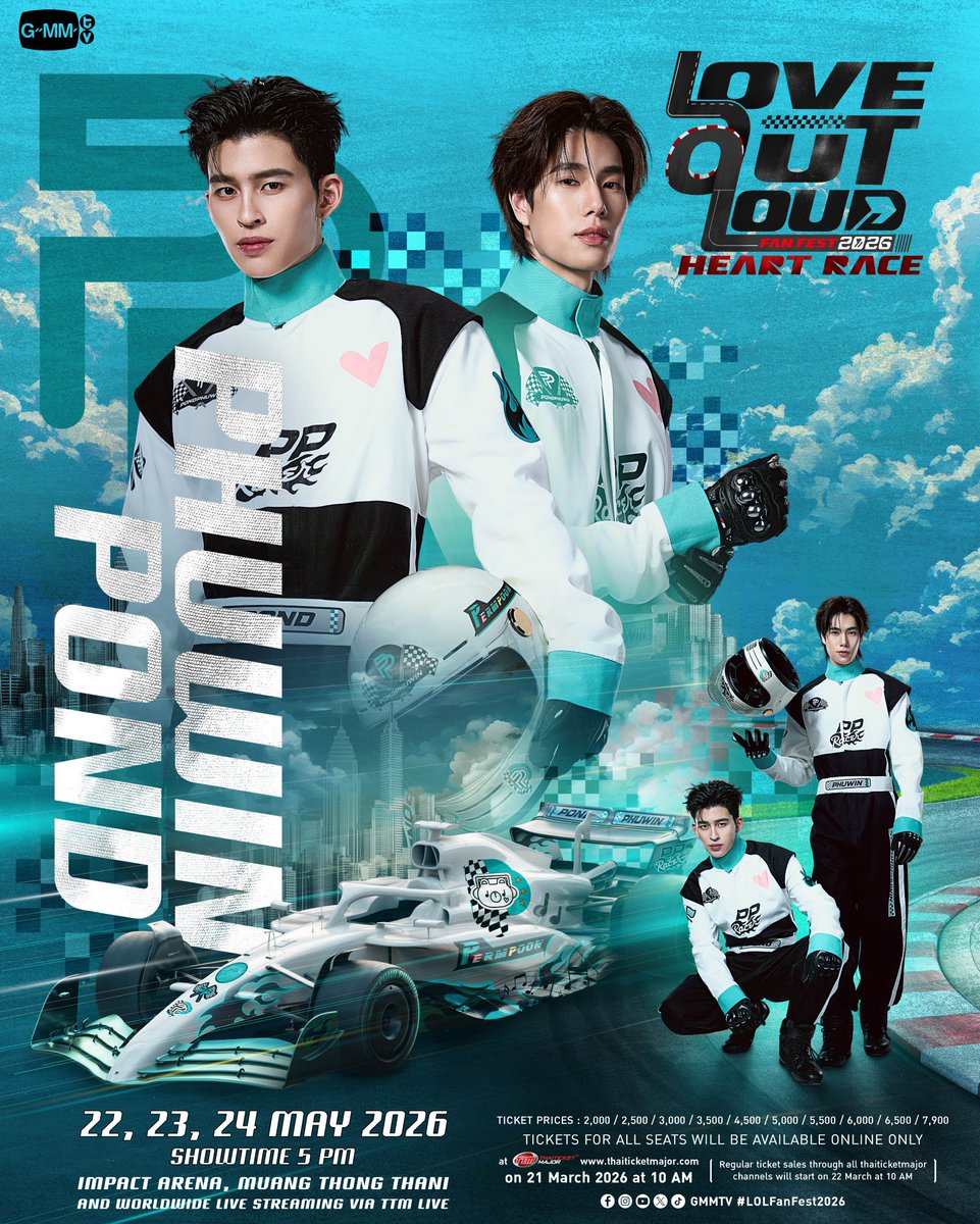 พี่นักแข่งเท่สุด ๆ ไปเลยค้าบ ความหล่อชัดระดับ 4k 🏁

POND - PHUWIN RACING 🏎️💨

#LOLFanFest2026
#ปอนด์ภูวินทร์ #PondPhuwin
#ppnaravit #phuwintang