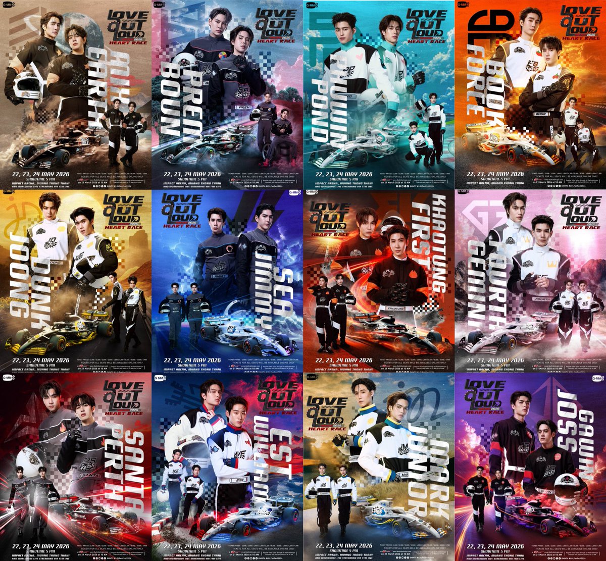 ชอบความใส่ดีเทลรายละเอียดของแต่ละคู่ ทั้งสัญลักษณ์ สีประจำด้อม รูปลูก ชื่อลูก 

 #LOLFanFest2026