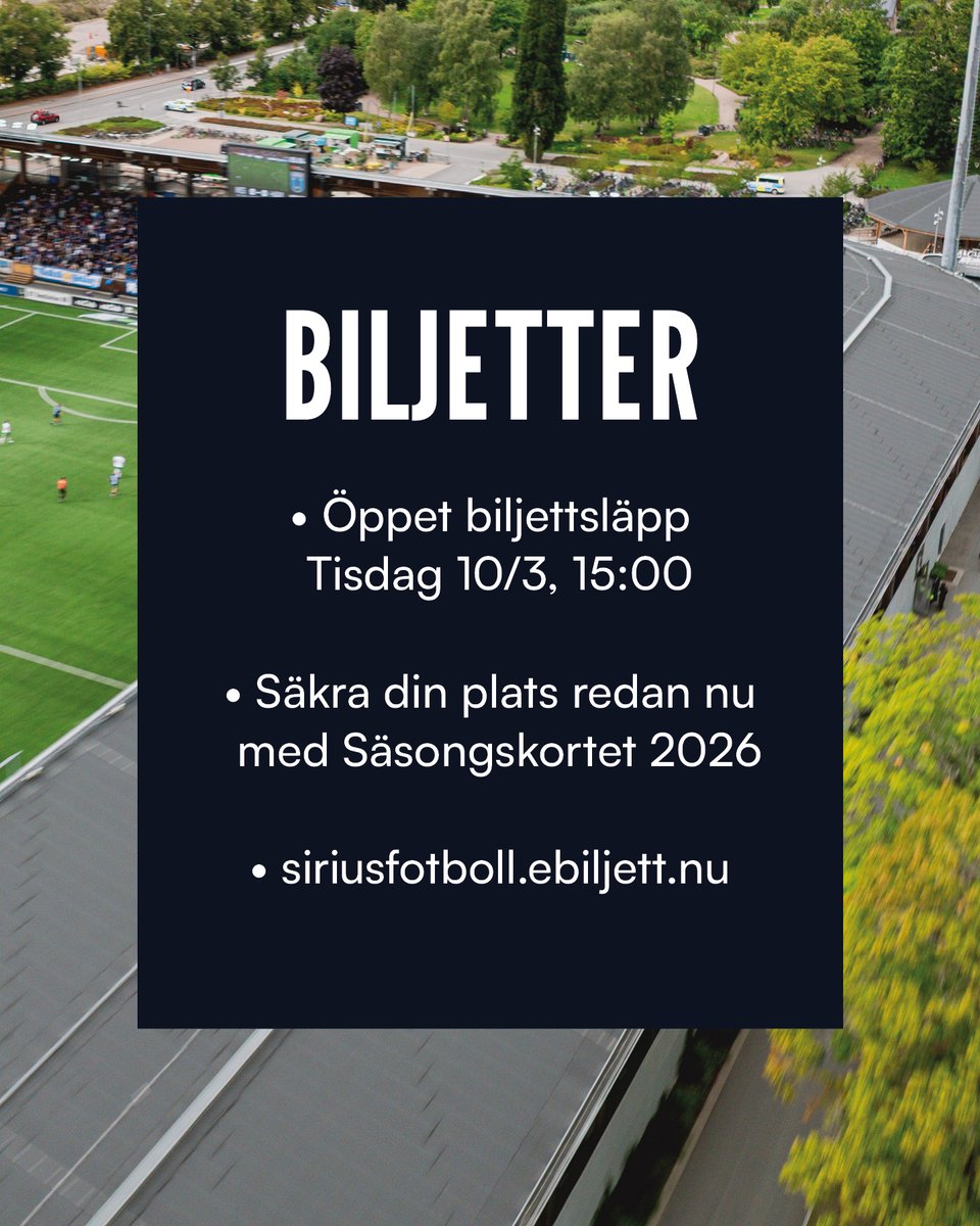 IK Sirius Fotboll tweet media