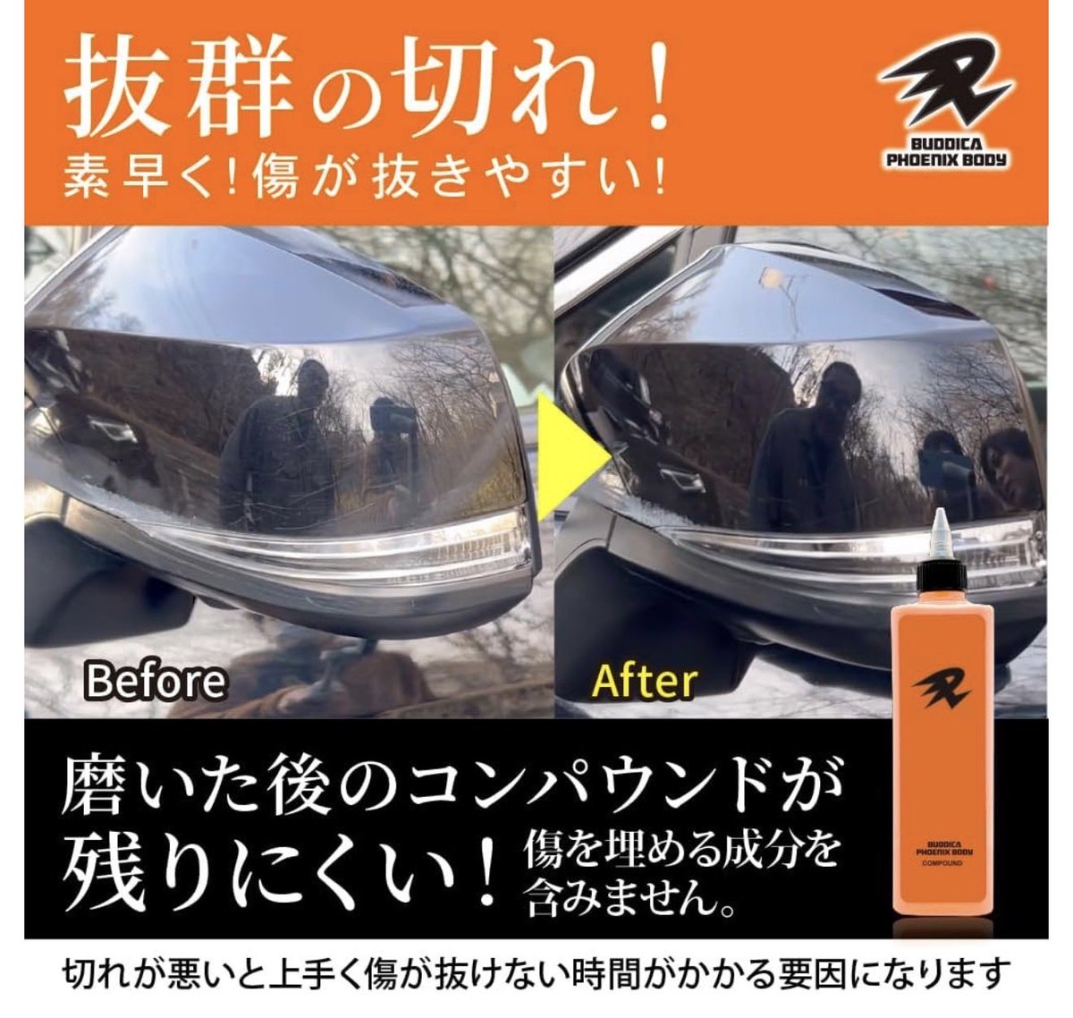 BUDDICA PHOENIX BODYシリーズ』 リクエストの多かったコンパウンドの