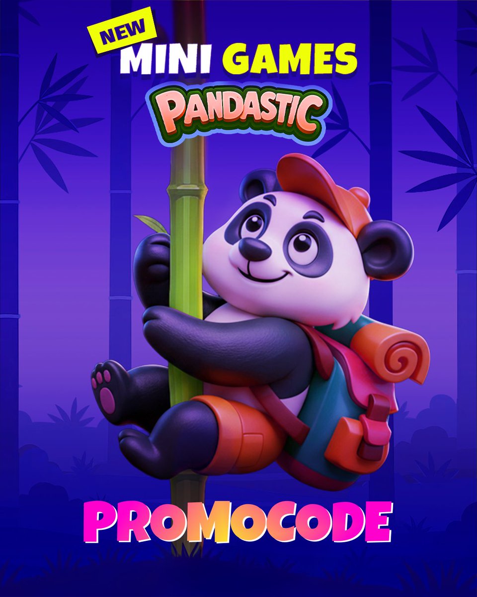 Mystake_Casino's tweet image. 🐼 Want to try #PANDASTIC for #FREE?

Use #promocode 𝐁𝐀𝐌𝐁𝐎𝐎𝟓𝟎 and climb the bamboo in our NEW #minigame 🎋!

Every step increases your win… but one fall ends the run 💸👀

⚠️ Limited code usage - grab it fast!

🚀 Play now | is.gd/6QdatI
💥 Deposit |