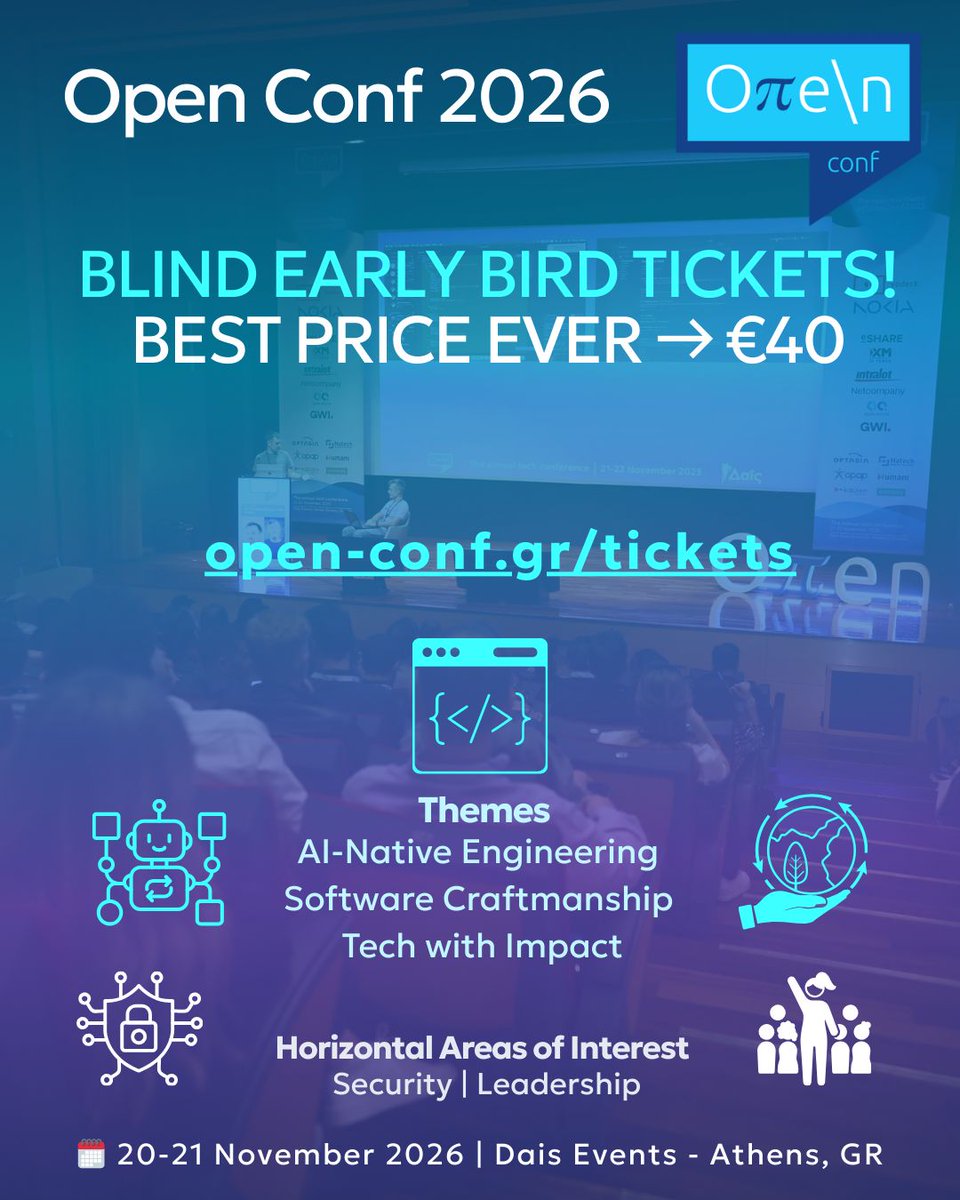 Oπe\n conf tweet media