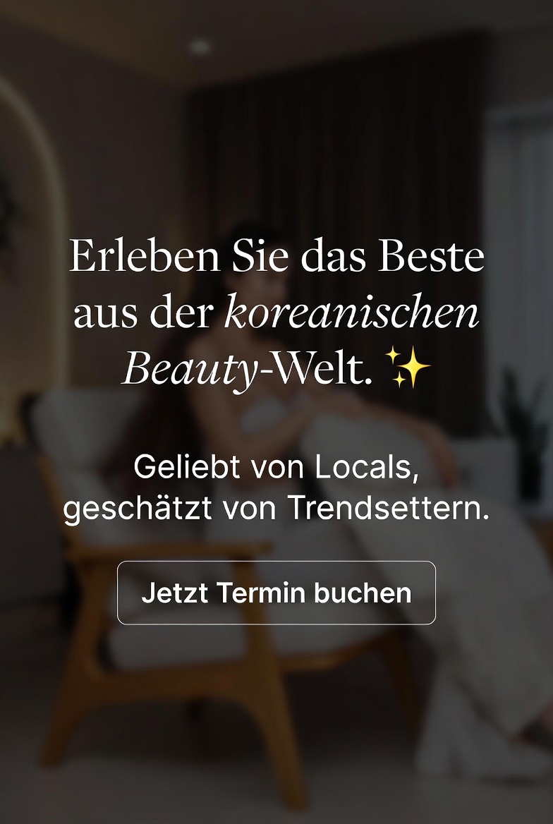 bbbbeyondd's tweet photo. Erleben Sie das Beste aus der koreanischen Beauty-Welt. ✨
Geliebt von Locals, geschätzt von Trendsettern.
Buchen Sie jetzt Ihren Termin. https://t.co/UB79zqqhPy