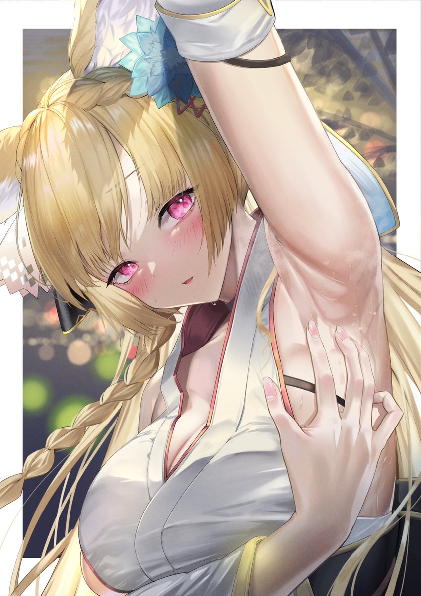 #グラブル #グラブルファンアート
グラブルのこの時期は夏ガチャなんで
浴衣ユイシス
夏祭りデートの影裏で恥ずかしながらも脇を見せてくれるユイシス 