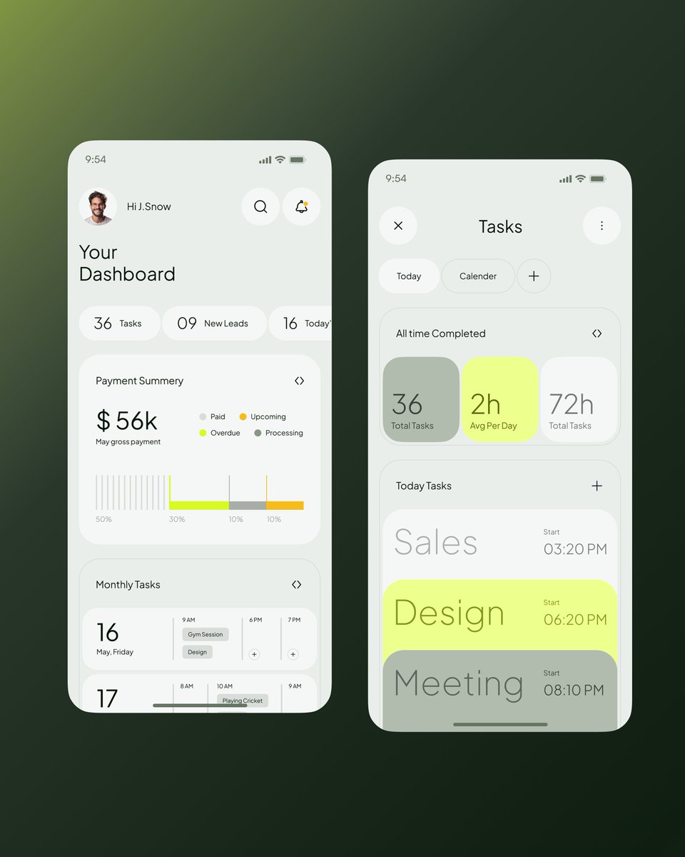 Conneq CRM — Productivity &amp; Project Management Mobile App UI UX Design.

🎨 Designed by: <a href="/panzestudio/">Panze - UX Design Studio</a> 
🤝 Available for collaborations

#uiuxdesign #mobileappdesign #productivitytools #crmsoftware #appdesign #productdesign #uxdesign