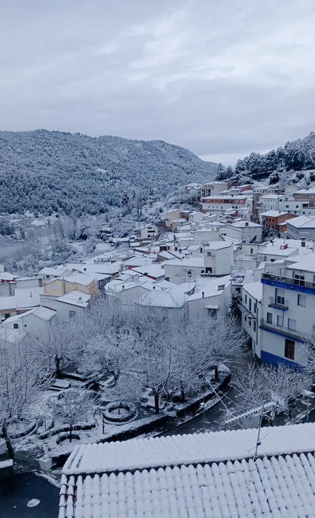 MeteoHellin's tweet photo. ❄️🌨️La nieve tiñe de blanco numerosos puntos de la provincia de #Albacete este martes. 📸Riópar Viejo, Paterna del Madera, Majada-Carrasca y Albacete capital. #meteoAB

© @Fuente_El_Ojico / Octavio Torres / Encarnita Salto / Carmelo Herráiz https://t.co/8946sxmCMX