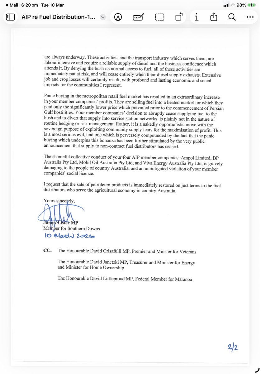 James Lister MP tweet media