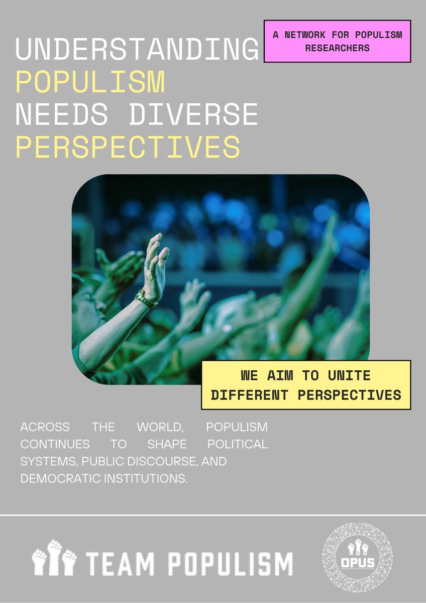 OPUS | Young Scholars Initiative on Populism tweet media