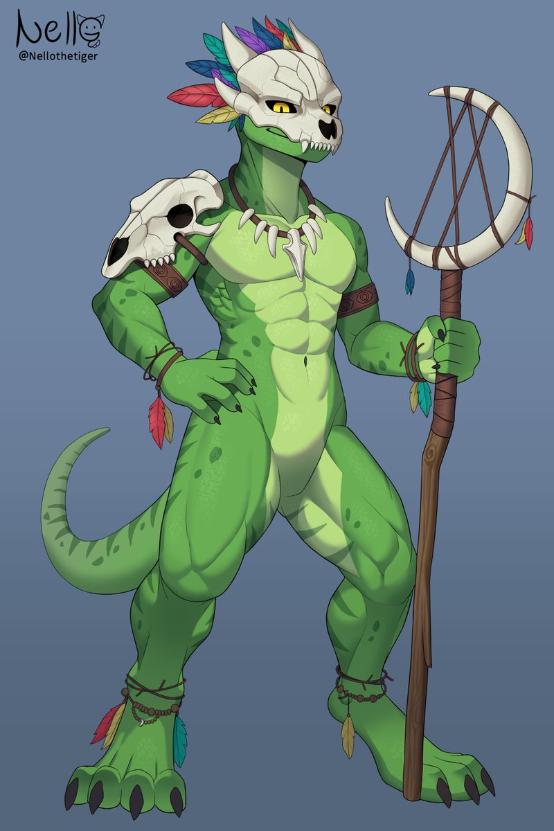 NellotheTiger's tweet photo. 테라리아의 위치 닥터를 그려 보았습니다.
곧 NSFW 버전도 업로드할 예정이니 기대해 주세요!
I drew the Witch Doctor from Terraria. 
NSFW version coming soon!
#Terraria #Furry #Furryart #Terrariaart #WitchDoctor #Fanart #테라리아 https://t.co/QZH3Nyx8pC