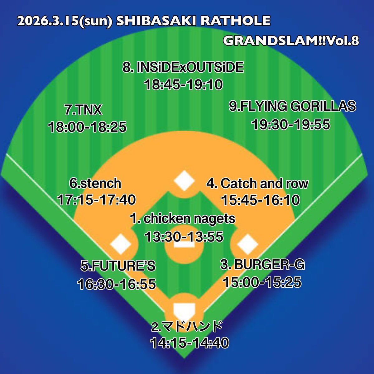 futuresdayo's tweet photo. 3/15
タイムテーブルでました！ https://t.co/FrPAlv4PcW